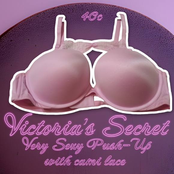 Victoria's Secret Other - 💕•Victoria's Secret Very Sexy Push-Up Bra•40C•New WITH FLAWS•SEE ALL PHOTOS•💕